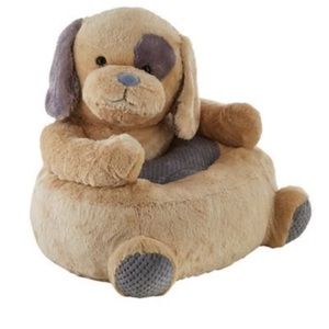 Plush baby chair - puppy